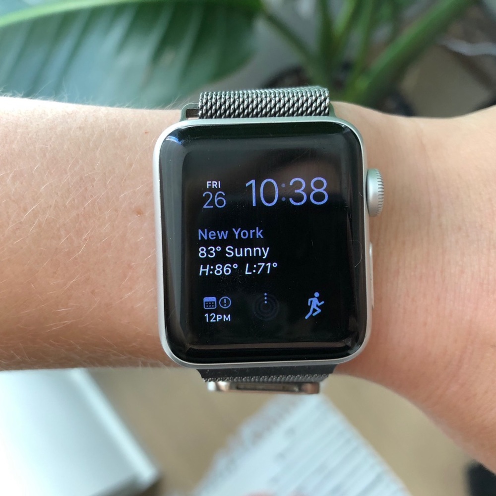 Apple Watch Series 2, 38mm Silver - Multiple Bands